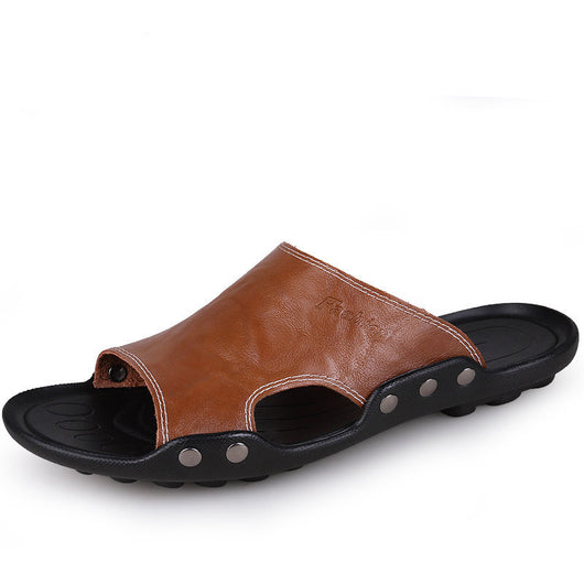 Sandalias de Cuero para Hombre - Cómodas y Elegantes para Verano - Image 6