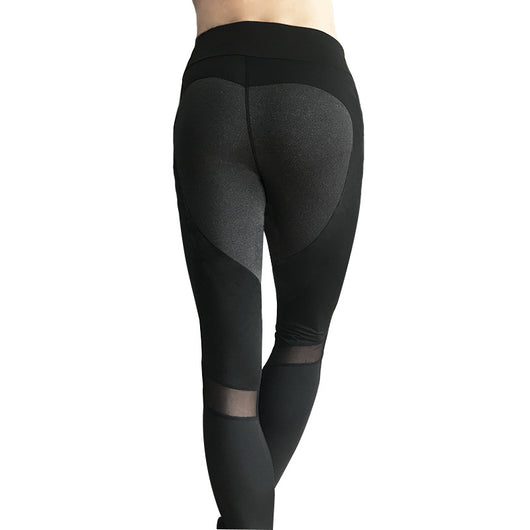 Leggings Yoga con Diseño de Corazón y Patchwork para Mujer - Image 12