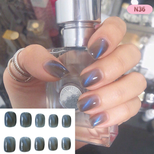Uñas Postizas Ópalo Removibles - Manicura Profesional Lista para Usar - Image 14