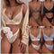 Tanga de Encaje Sensual de Tres Puntos - Lencería Sexy Premium