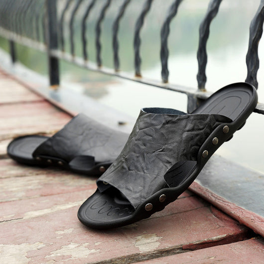 Pantuflas Casuales Talla Grande para Hombre - Comodidad de Verano - Image 9