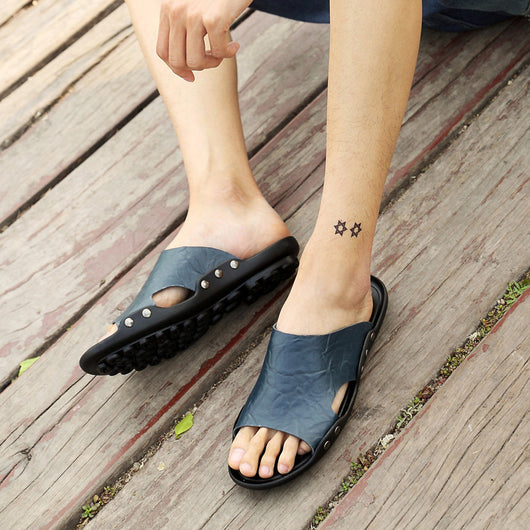 Pantuflas Casuales Talla Grande para Hombre - Comodidad de Verano - Image 10