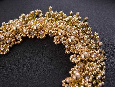 Accesorios para el Cabello de Novia Coreanos, Diademas de Perlas, Flores para Bodas - Image 4