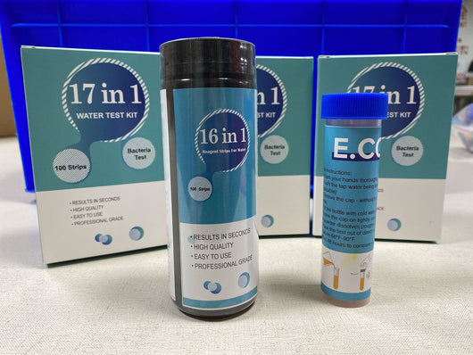Tiras Reactivas para Análisis de Agua 17 en 1 con Detector de E. Coli - Image 9
