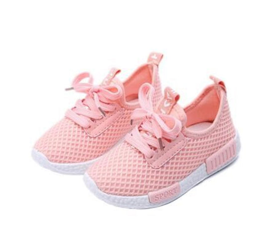 Zapatillas Deportivas con Malla para Niñas de Primaria
