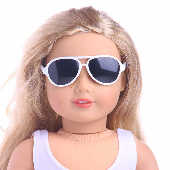 Gafas Ovaladas para Muñecas American Girl de 18 Pulgadas