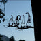 Estatuas de Aves de Metal para Jardín - Decoración Exterior y Ornamentos para Patio