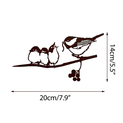 Estatuas de Aves de Metal para Jardín - Decoración Exterior y Ornamentos para Patio - Image 17