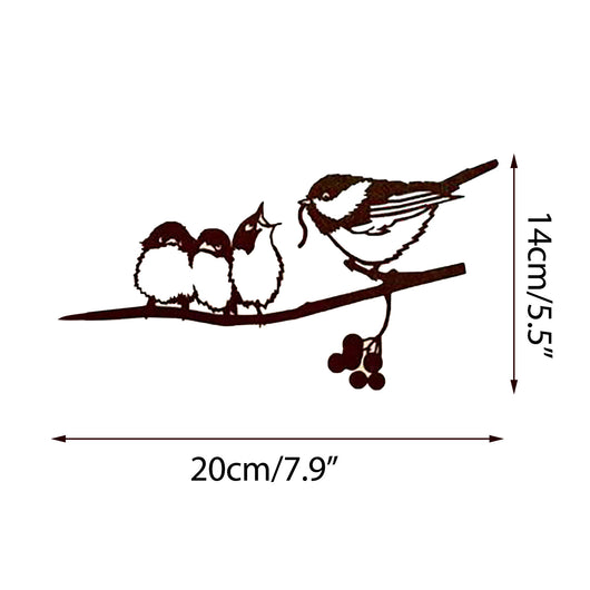 Estatuas de Aves de Metal para Jardín - Decoración Exterior y Ornamentos para Patio - Image 17