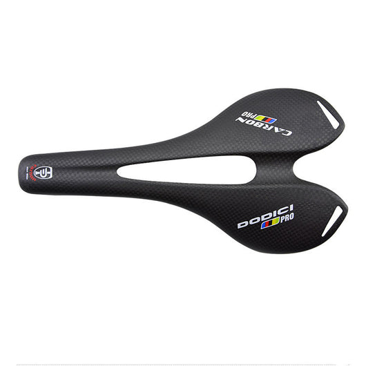 Sillín de Bicicleta DODICI Pro Fibra de Carbono 3K - Diseño Hueco Ultraligero - Image 5