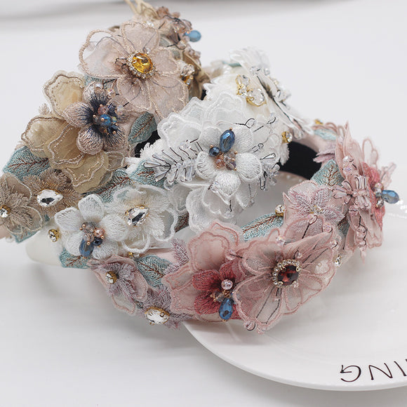 Accesorios para el Cabello de Fiesta con Perlas, Cristales y Diamantes