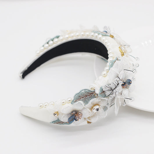 Accesorios para el Cabello de Fiesta con Perlas, Cristales y Diamantes - Image 5