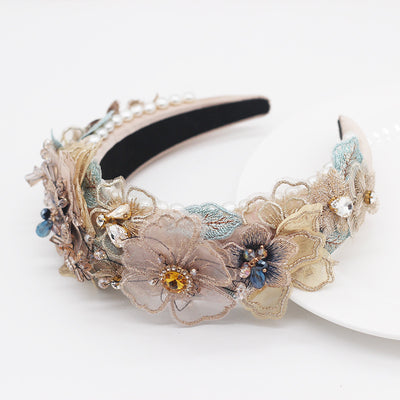 Accesorios para el Cabello de Fiesta con Perlas, Cristales y Diamantes - Image 11