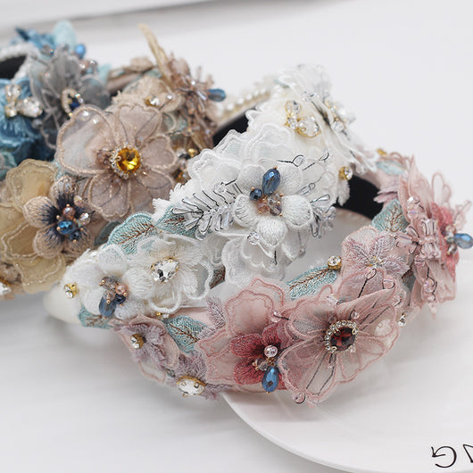 Accesorios para el Cabello de Fiesta con Perlas, Cristales y Diamantes - Image 10