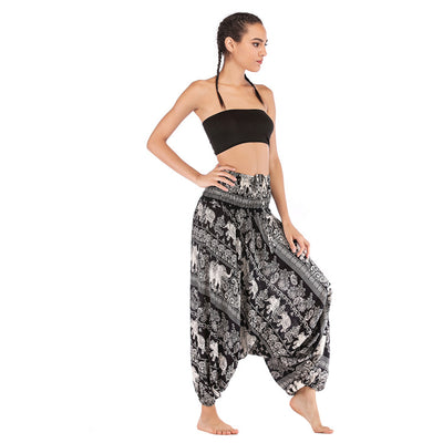 Pantalones Yoga Bohemios Estilo Casual Europeo Americano - Image 10