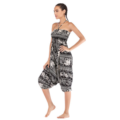 Pantalones Yoga Bohemios Estilo Casual Europeo Americano - Image 4