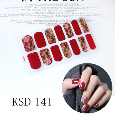 Pegatinas de Uñas 3D Efecto Degradado Fluorescente - Image 35