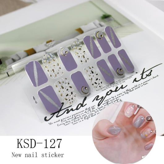 Pegatinas de Uñas 3D Efecto Degradado Fluorescente - Image 34