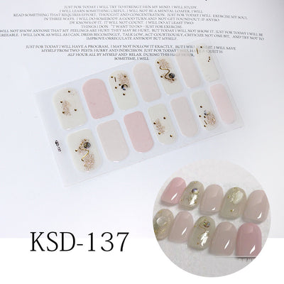 Pegatinas de Uñas 3D Efecto Degradado Fluorescente - Image 6