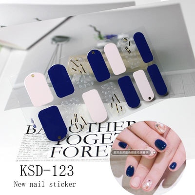 Pegatinas de Uñas 3D Efecto Degradado Fluorescente - Image 16