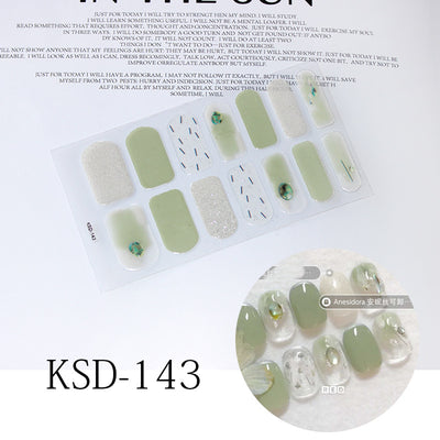 Pegatinas de Uñas 3D Efecto Degradado Fluorescente - Image 9