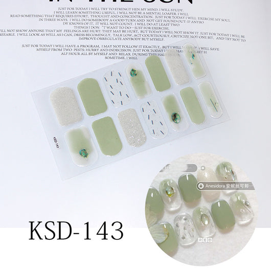 Pegatinas de Uñas 3D Efecto Degradado Fluorescente - Image 9