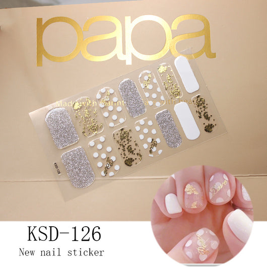 Pegatinas de Uñas 3D Efecto Degradado Fluorescente - Image 10