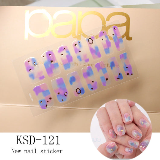 Pegatinas de Uñas 3D Efecto Degradado Fluorescente - Image 14
