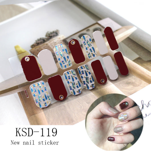 Pegatinas de Uñas 3D Efecto Degradado Fluorescente - Image 15