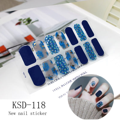 Pegatinas de Uñas 3D Efecto Degradado Fluorescente - Image 23