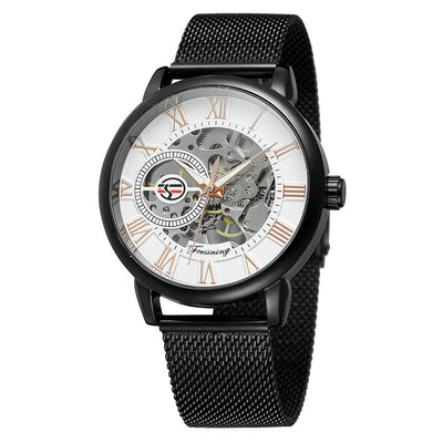 Reloj Mecánico Automático para Hombre con Correa de Cuero Genuino - Image 17