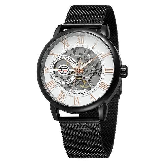 Reloj Mecánico Automático para Hombre con Correa de Cuero Genuino - Image 17