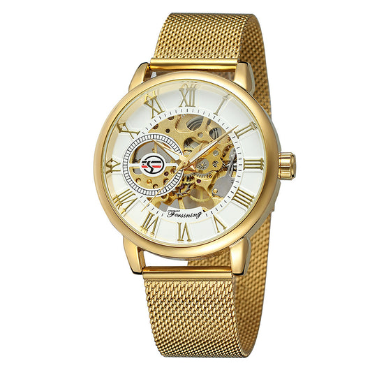 Reloj Mecánico Automático para Hombre con Correa de Cuero Genuino - Image 14