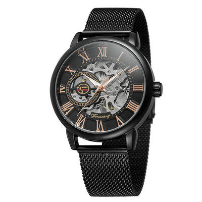 Reloj Mecánico Automático para Hombre con Correa de Cuero Genuino - Image 19