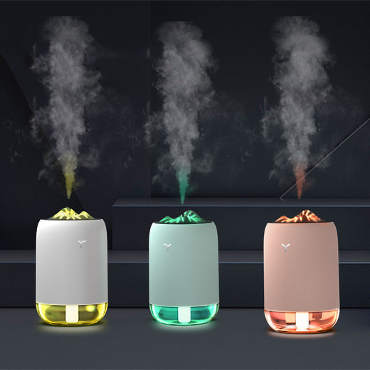 Difusor de Aroma Ultrasónico Portátil - Humidificador Mini para Hogar y Auto