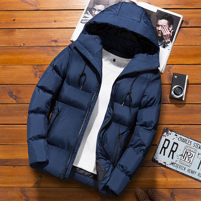 Chaqueta Acolchada Corta para Hombre con Relleno Térmico - Image 5