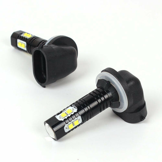 Luces LED Antiniebla para Auto 10 SMD Alta Potencia Carcasa Negra - Image 9