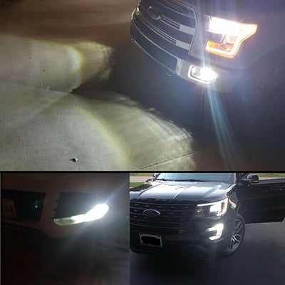 Luces LED Antiniebla para Auto 10 SMD Alta Potencia Carcasa Negra - Image 3