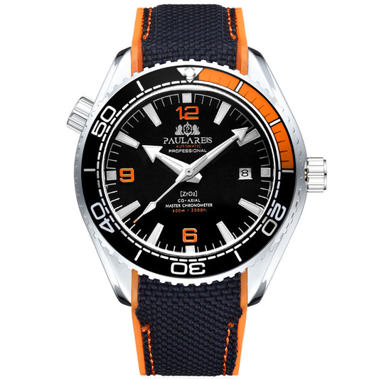 Reloj Automático Mecánico Luminoso para Hombre con Correa de Caucho - Image 2