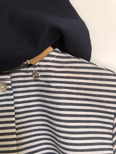 Conjunto de Hermanos Estilo Náutico en Algodón y Lino - Image 24