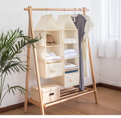 Organizador Colgante de Algodón y Lino para Ropa - Image 8