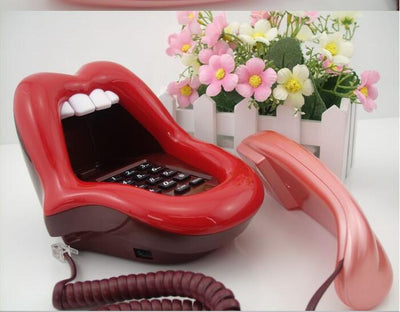 Teléfono Labios Rojos Sexy - Diseño Fashion Retro - Image 11