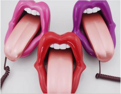 Teléfono Labios Rojos Sexy - Diseño Fashion Retro - Image 9