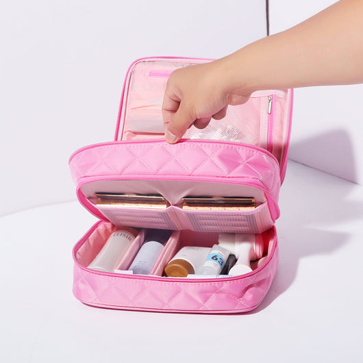 Bolsa de Cosméticos de Doble Compartimento Gran Capacidad - Image 16