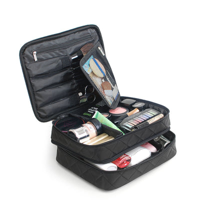 Bolsa de Cosméticos de Doble Compartimento Gran Capacidad - Image 9