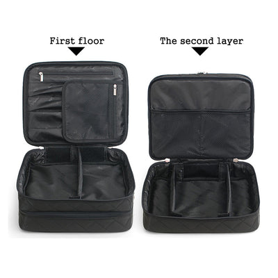 Bolsa de Cosméticos de Doble Compartimento Gran Capacidad - Image 6