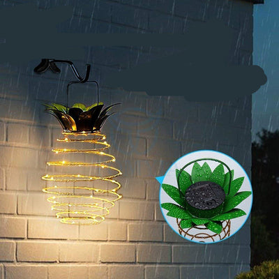 Luces Solares LED Decorativas Piña para Jardín - Iluminación Exterior Impermeable - Image 8