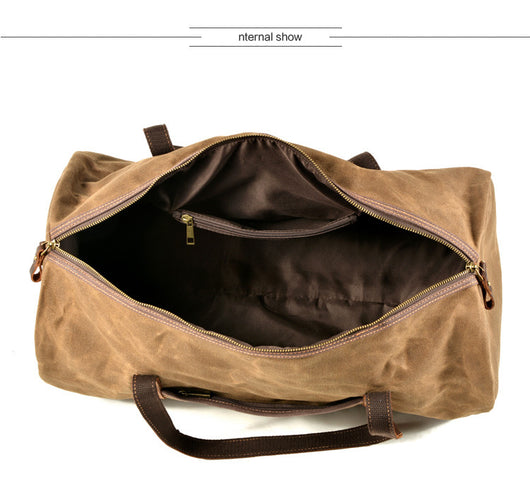 Bolsa de Viaje Retro Plegable Impermeable Gran Capacidad - Image 7