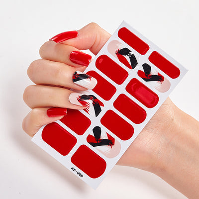 Adhesivos de Uñas Impermeables con Letras - Cobertura Total - Image 6