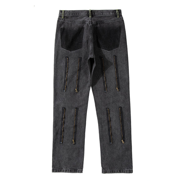 Jeans Rectos Bootcut Hip-Hop Street para Hombre